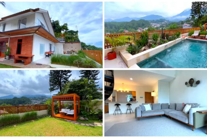 Villa Casa Anandefa jadi salah satu rekomendasi area staycation di Puncak Bogor.