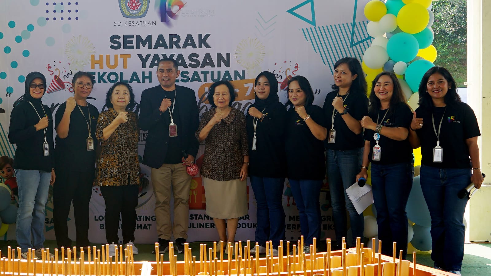 Suasana HUT Sekolah Kesatuan