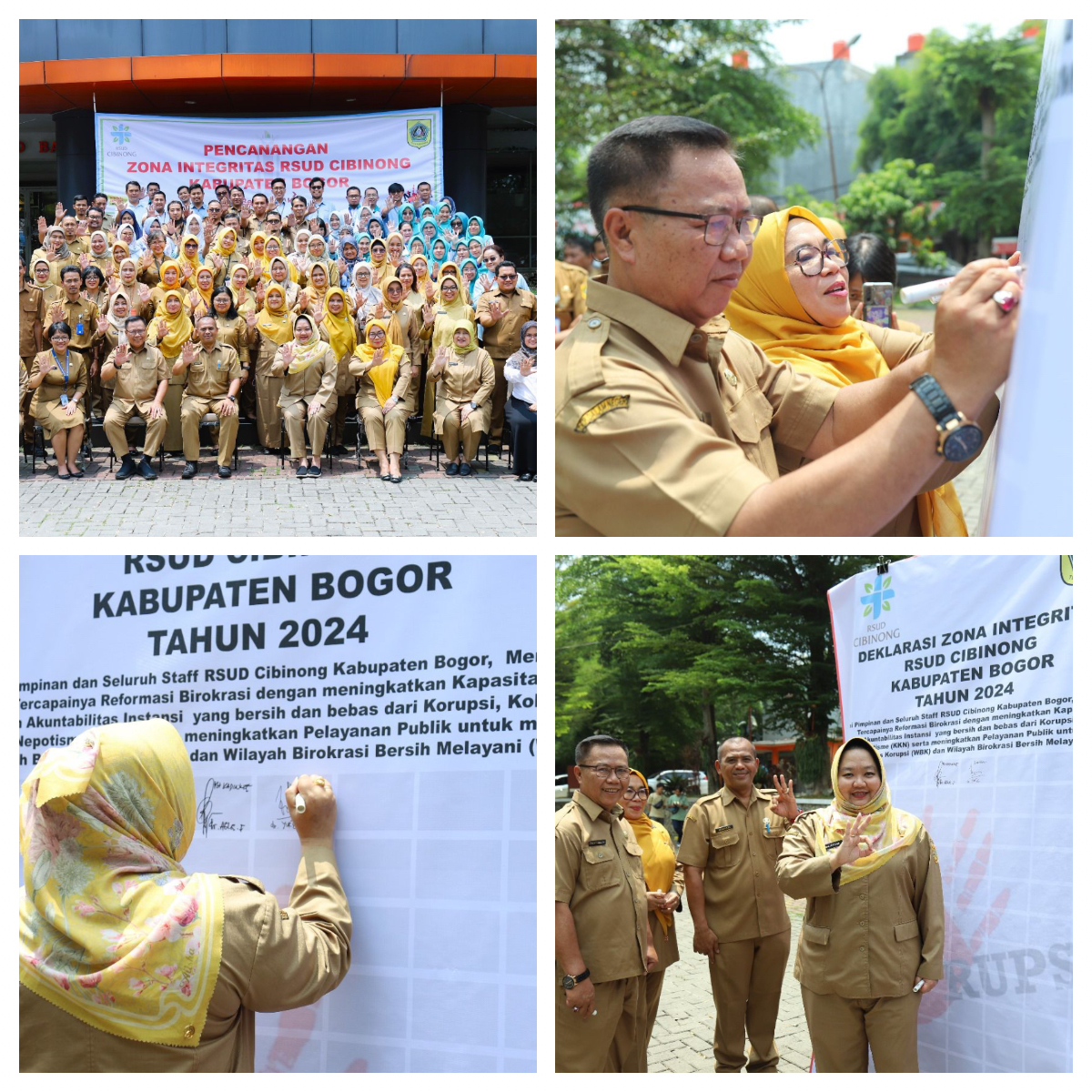 RSUD Cibinong Bogor Bikin Gebrakan Baru, Canangkan Zona Integritas hingga Bentuk Tim