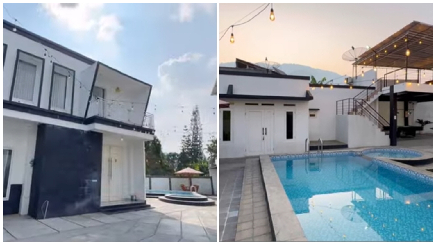 Villa Mercy, yang berlokasi di Jl. Jogjogan No.21, Jogjogan, Kec. Cisarua, Kabupaten Bogor, Jawa Barat 16750.