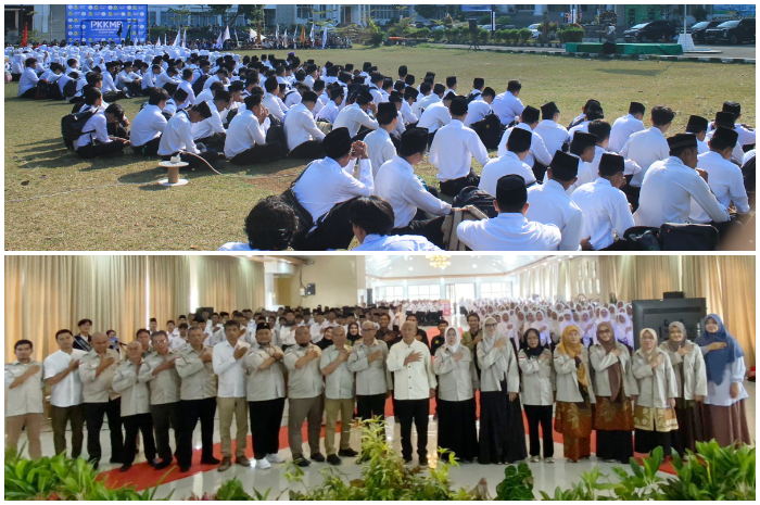 Kegiatan PKKMB yang berlangsung di BYC Hall, Gedung EF Lantai 5 Kampus UNIDA.