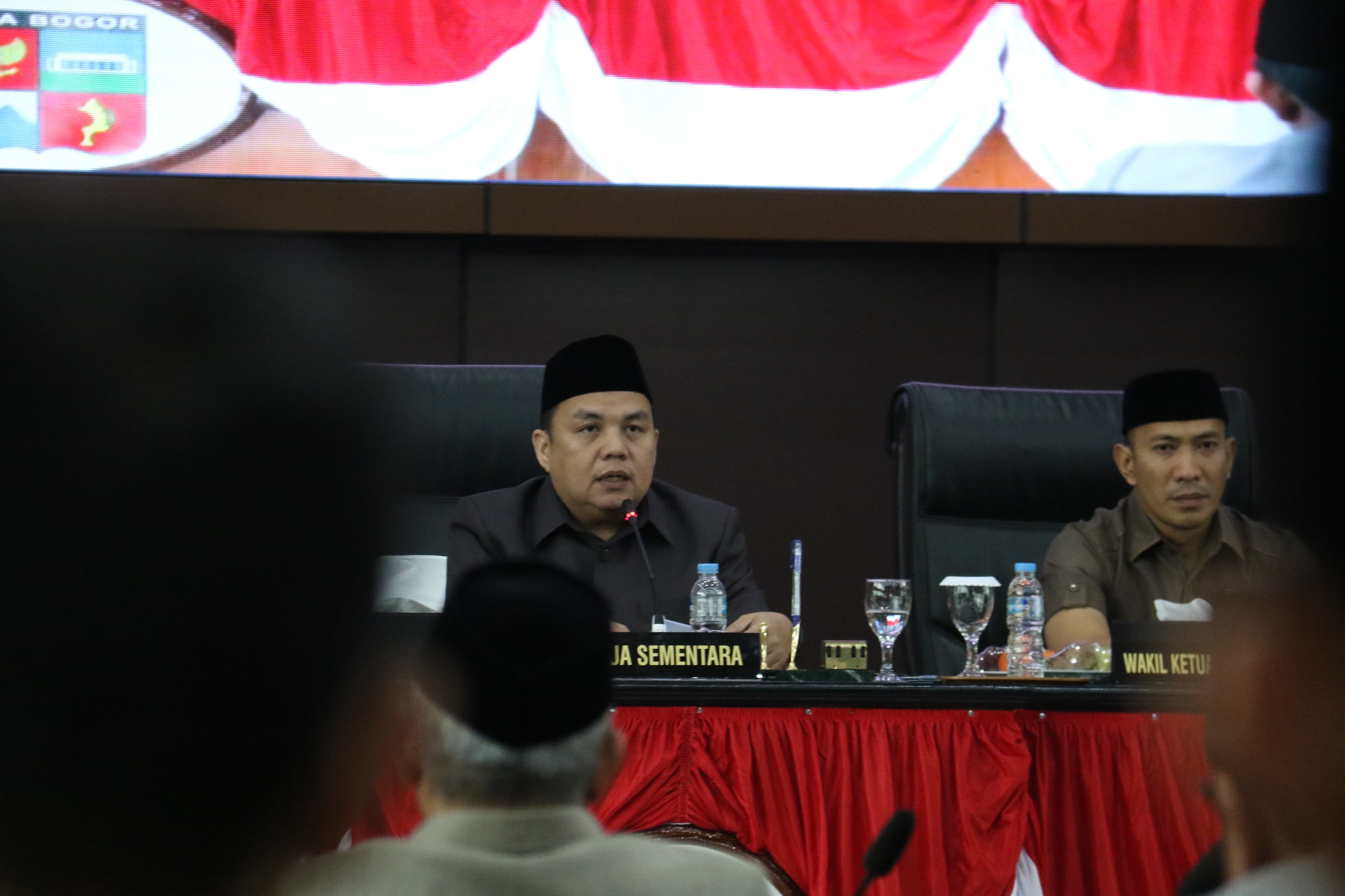 Calon Ketua dan Wakil Ketua Definitif DPRD Kota Bogor, Adityawarman Adil dan Rusli Prihatevy
