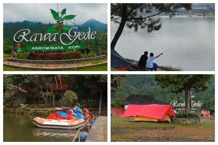 Agrowisata Kopi Rawagede yang berada di pinggir Situ Rawa Gede, tepatnya di Desa Sirnajaya, Kecamatan Sukamakmur, Kabupaten Bogor.