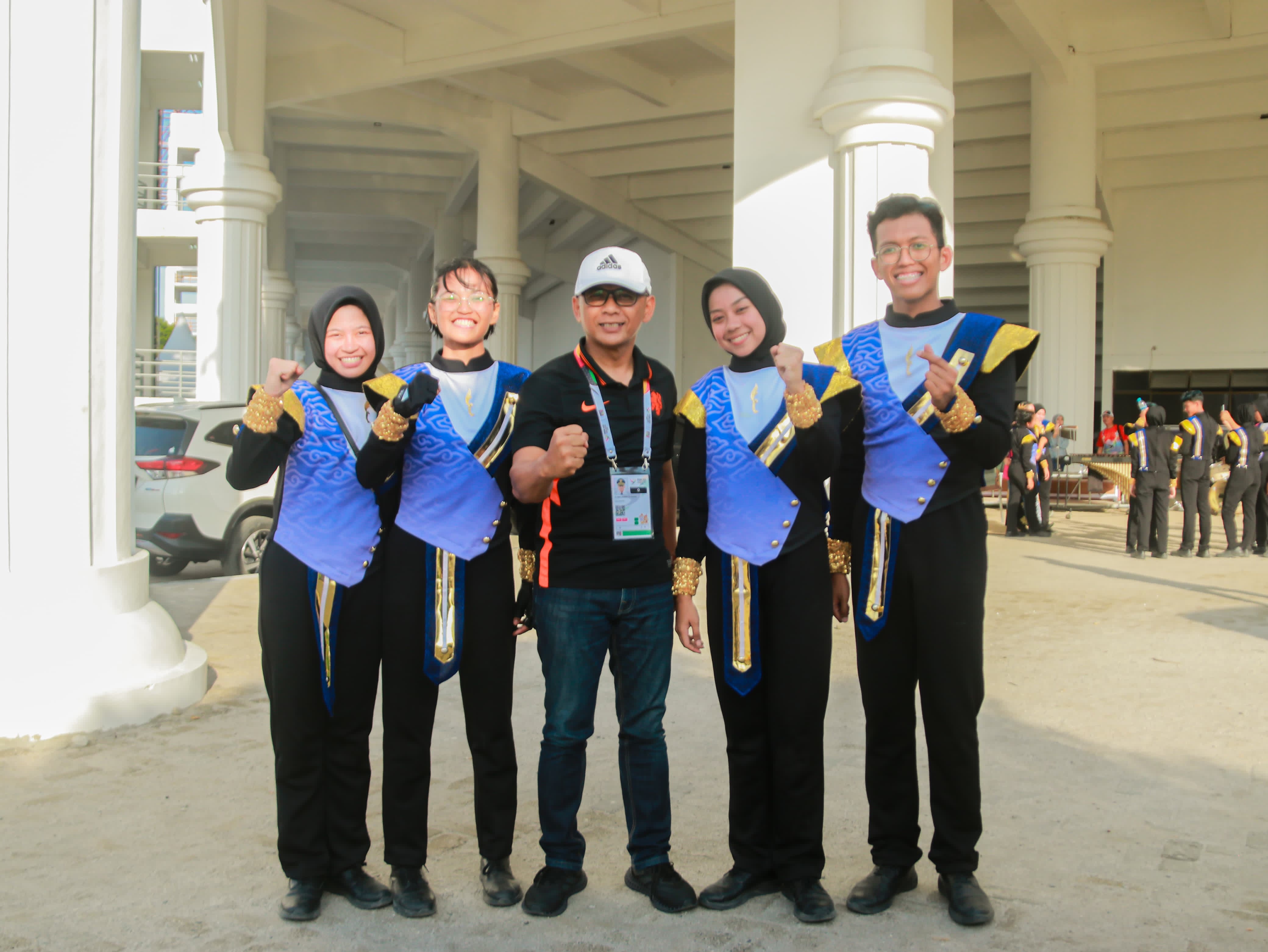 Pj Wali Kota Bogor, Hery Antasari bersama altet yang berlaga di PON XXI 2024 Aceh dan Sumut.