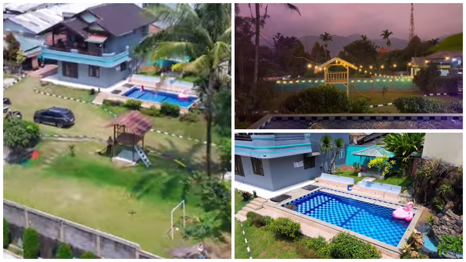 Villa Green Warrior Ritha yang berlokasi di Jl. Cikopo Sel. II, Citeko, Kec. Cisarua, Kabupaten Bogor, Jawa Barat 16750.