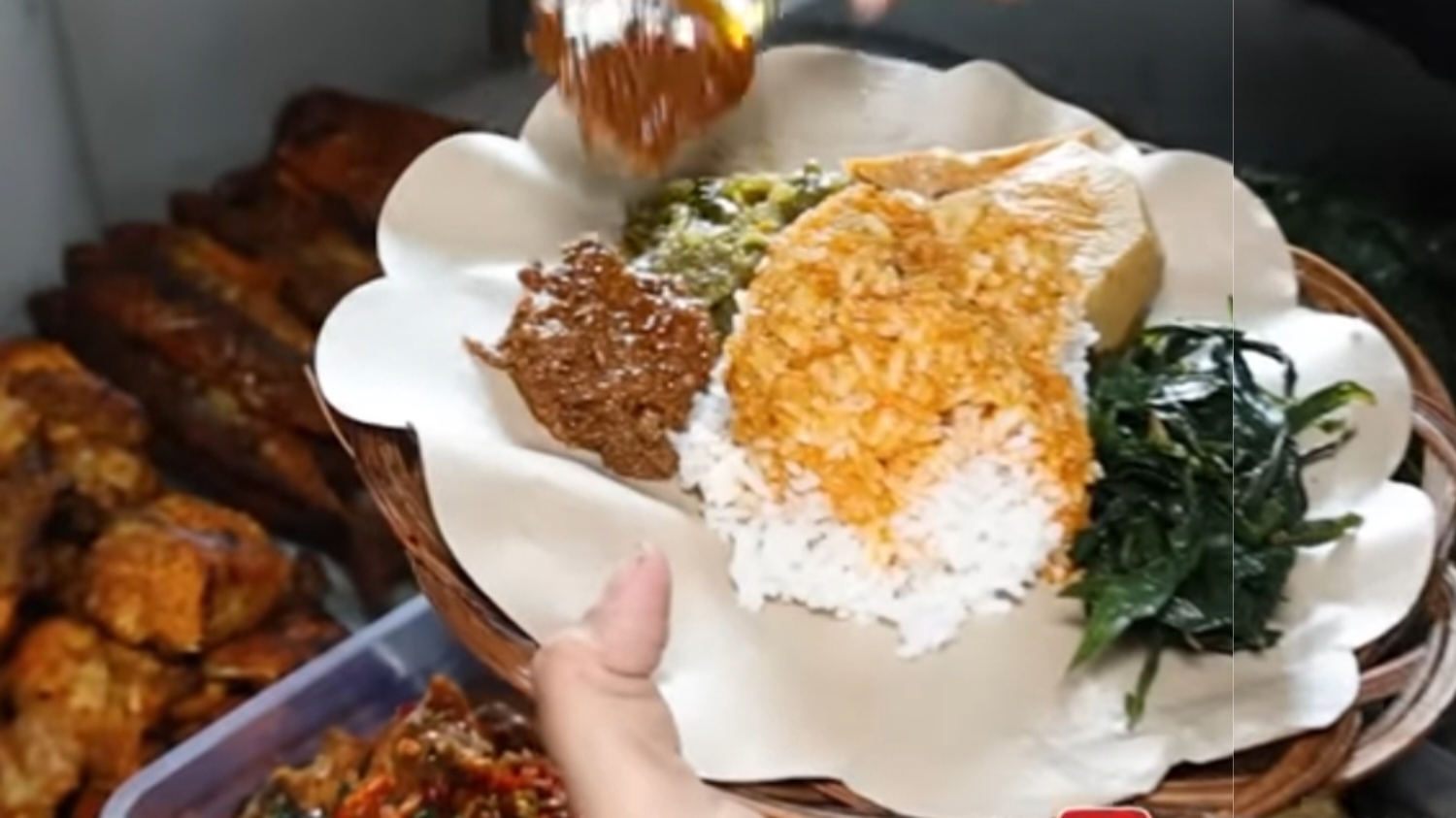 Nasi Padang di Sawojajar Bogor Baru Buka Wajib Ambil Nomor Antrian