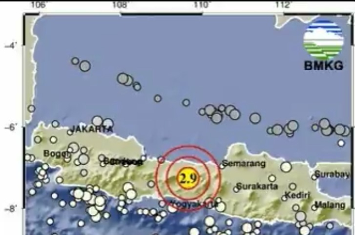 BMKG mencatat gempa di kawasan Kabupaten Banjarnegara, Provinsi Jawa Tengah, Selasa 17 September 2024.