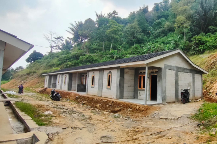 Kondisi huntap di Bantarkaret Kecamatan Nanggung Kabupaten Bogor