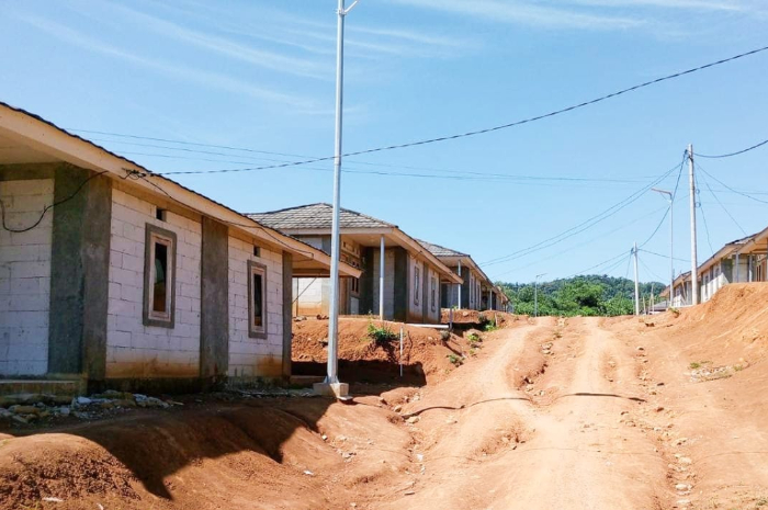 Kondisi Huntap di Desa Nangung, Kecamatan Nanggung Kabupaten Bogor.