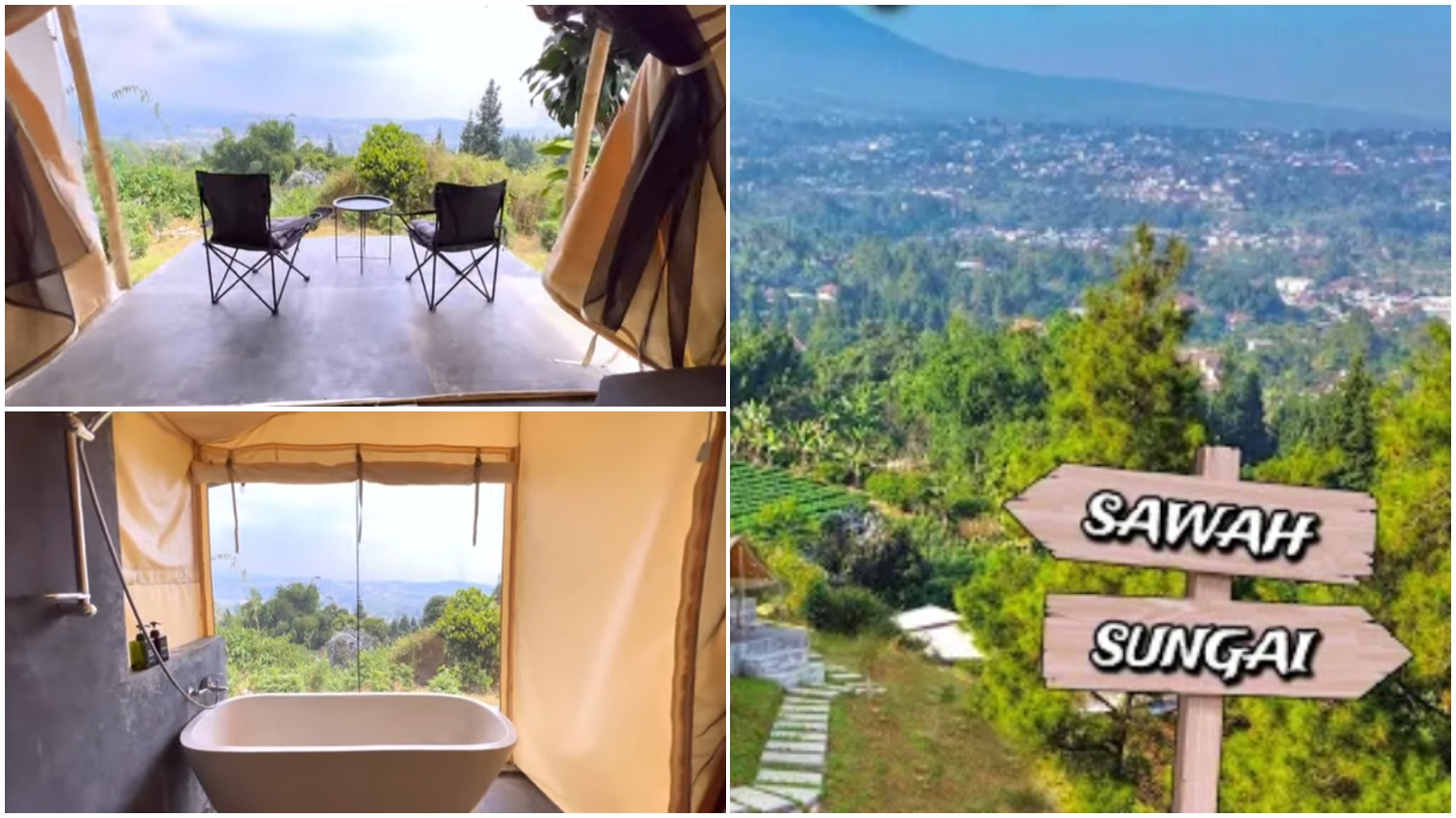 Wildwoods Camp yang berlokasi di Kampung Sirimpak Megamendung, Desa Cilember, Kecamatan Cisarua, Kabupaten Bogor.