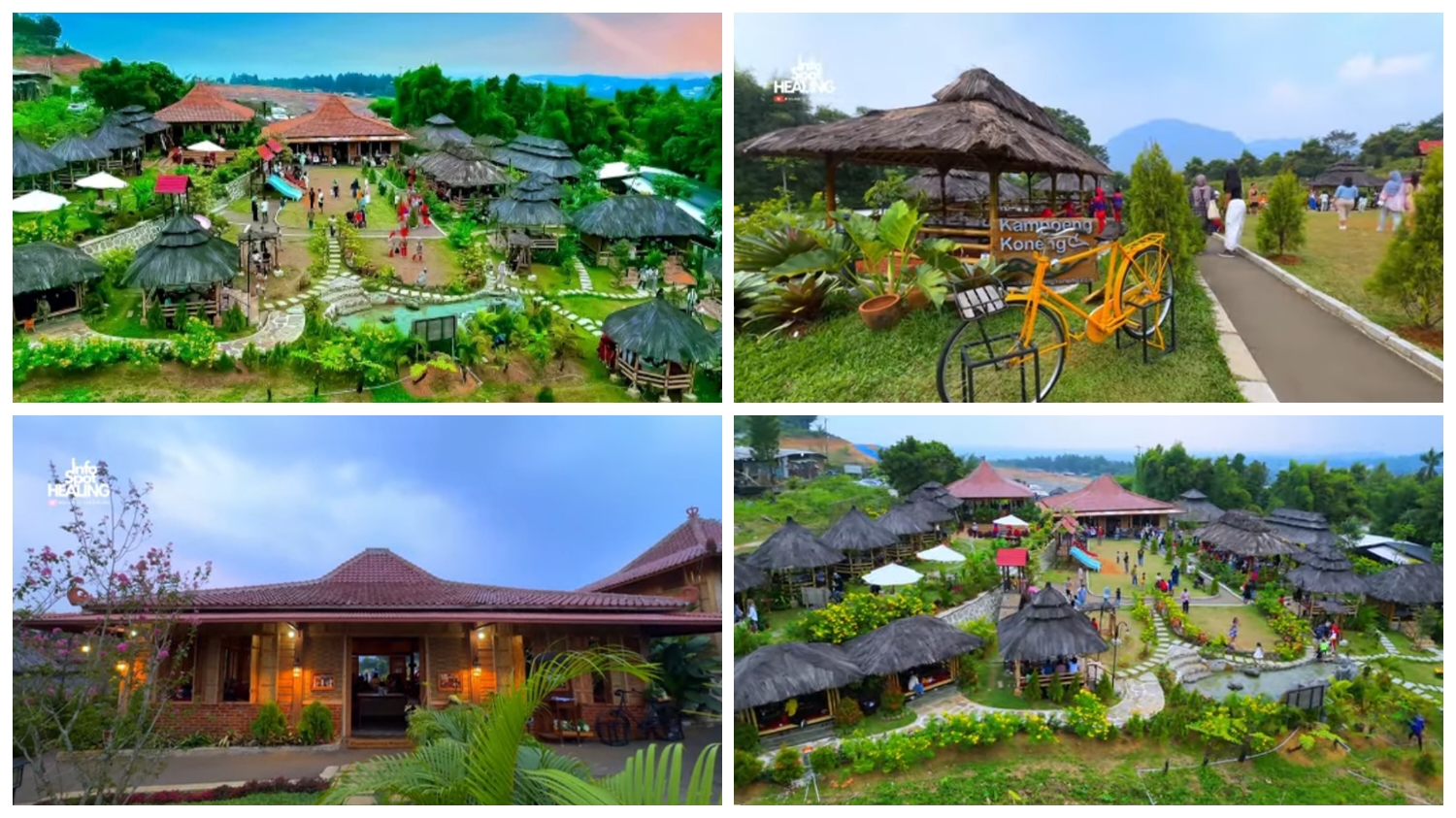 Kampoeng Koneng, yang berlokasi di Jl. Tapos, RT.03/RW.04, Desa Bojong Koneng, Kecamatan Babakan Madang, Kabupaten Bogor.