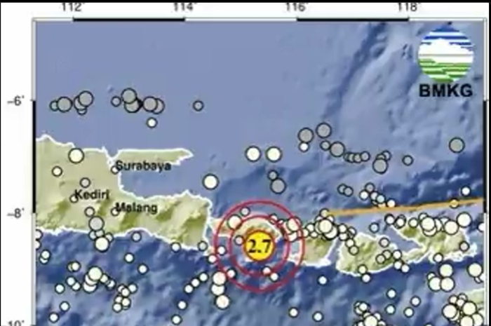 Guncangan gempa susulan terjadi di Gianyar Provinsi Bali, Sabtu 21 September 2024.