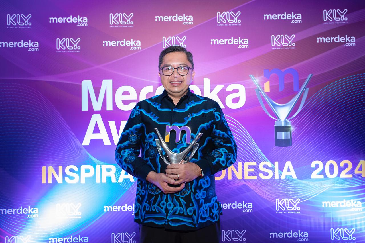 bank bjb meraih penghargaan di Merdeka Awards 2024.