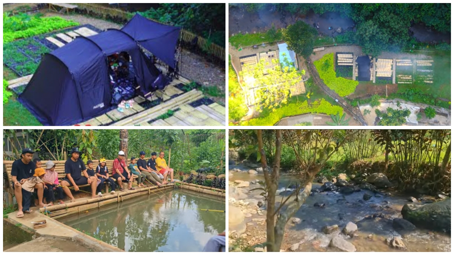 Suasana tempat wisata Teras Gadog