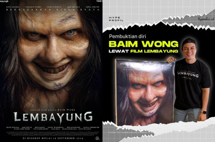 Film Lembayung yang disutradarai Baim Wong.