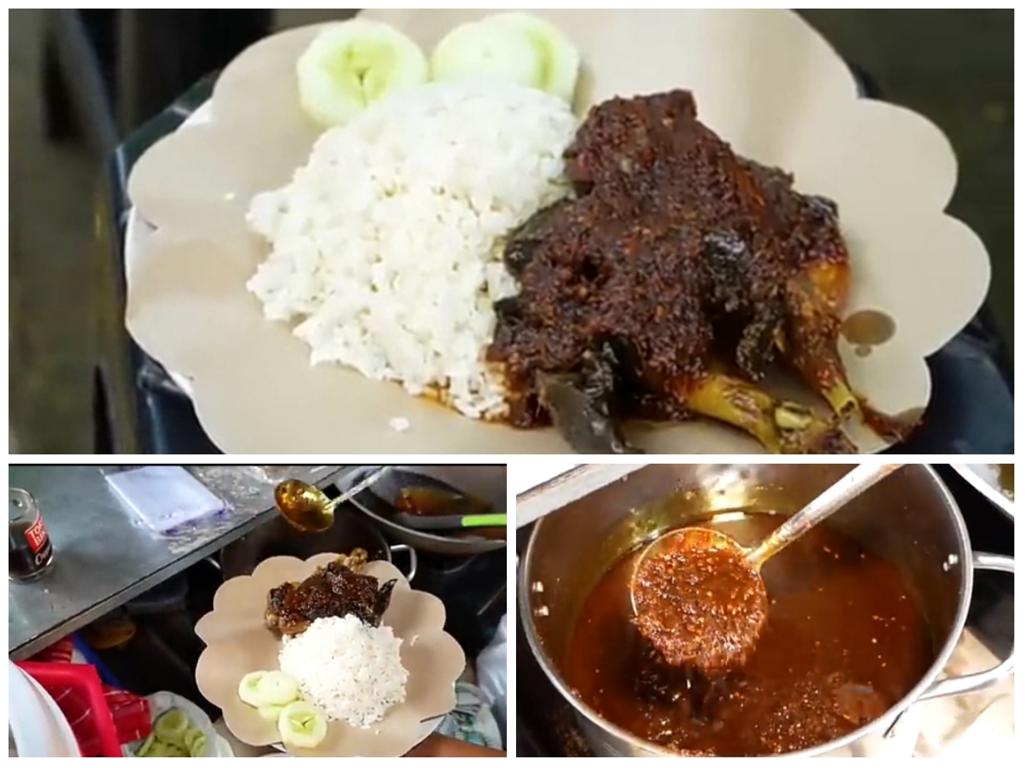 Menu Nasi Bebek Ba Pea di Kota Bogor