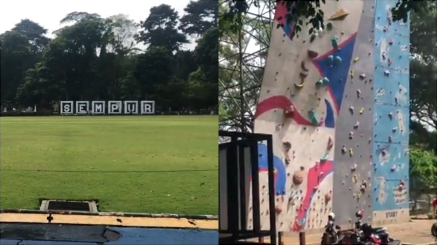 Lapangan Sempur yang belokasi di Jl. Sempur, RT.02/RW.01, Kelurahan Sempur, Kecamatan Bogor Tengah, Kota Bogor, Jawa Barat 16129.