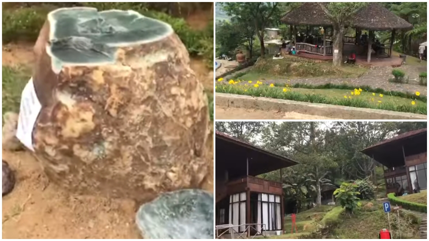 Destinasi wisata Dusun Giok, yang berlokasi di Desa Gunung Geulis, Kecamatan Sukaraja, Kabupaten Bogor.