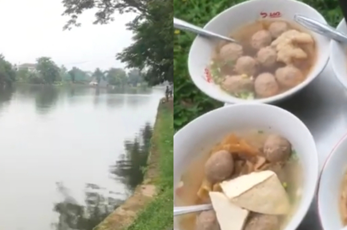 Menikmati Cuanki di tepi Danau Situ Gede, Bogor