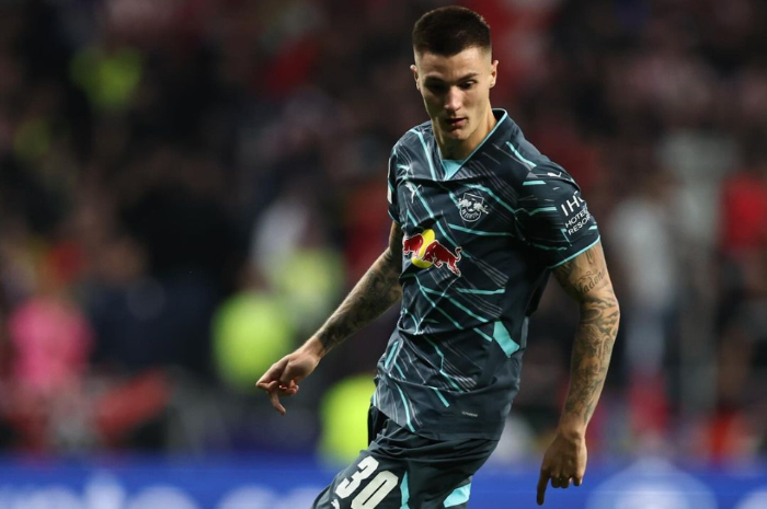 Pemain andalan RB Leipzig, Benjamin Sesko.