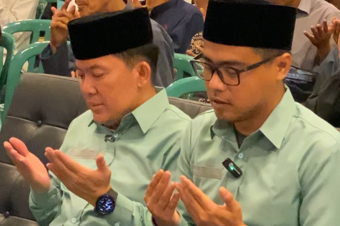 Calon Wali Kota Bogor Dokter Rayendra dan Wakil Wakil Wali Kota Eka Maulana