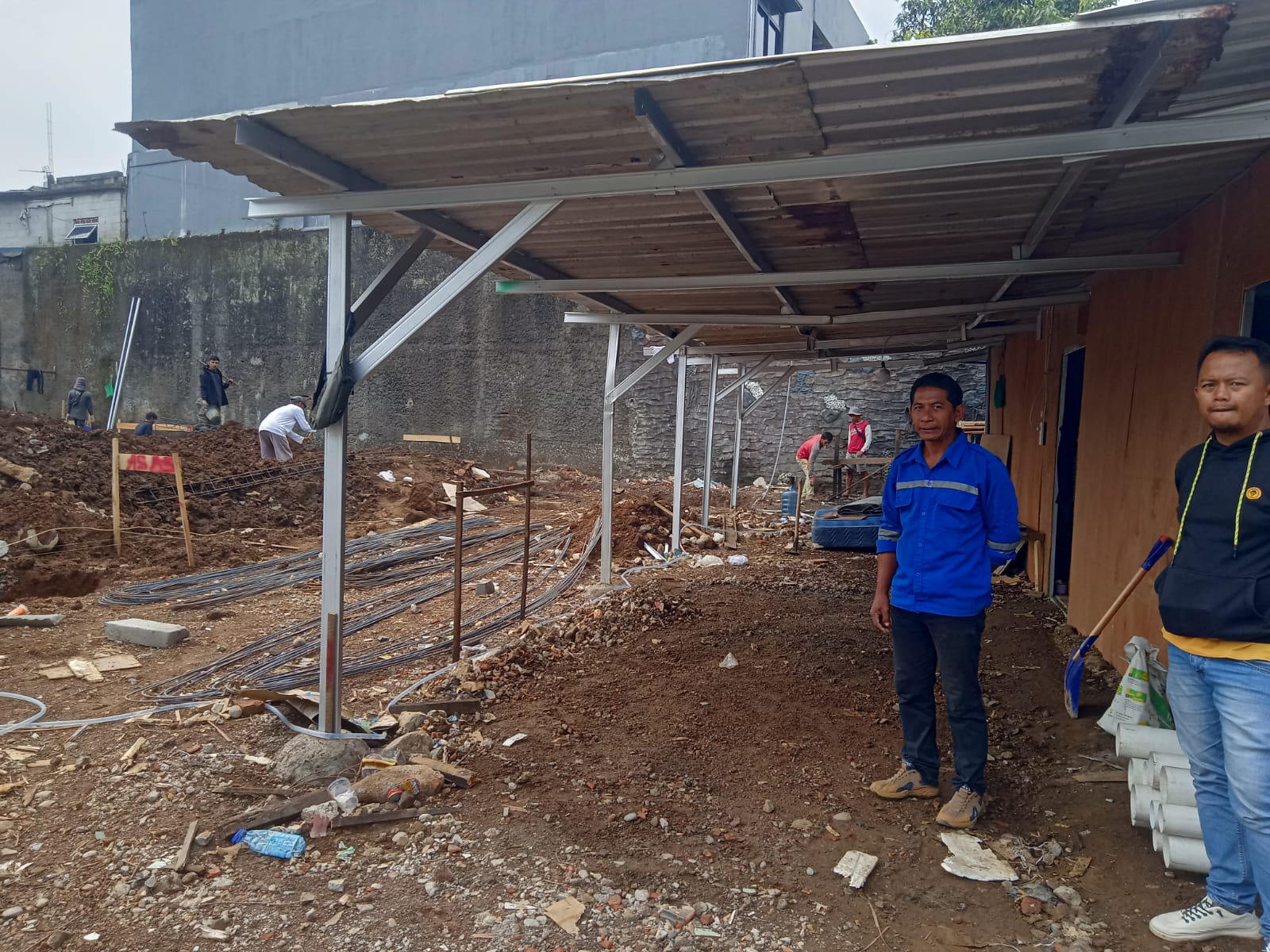Pembangunan Mie Gacoan Bogor yang baru