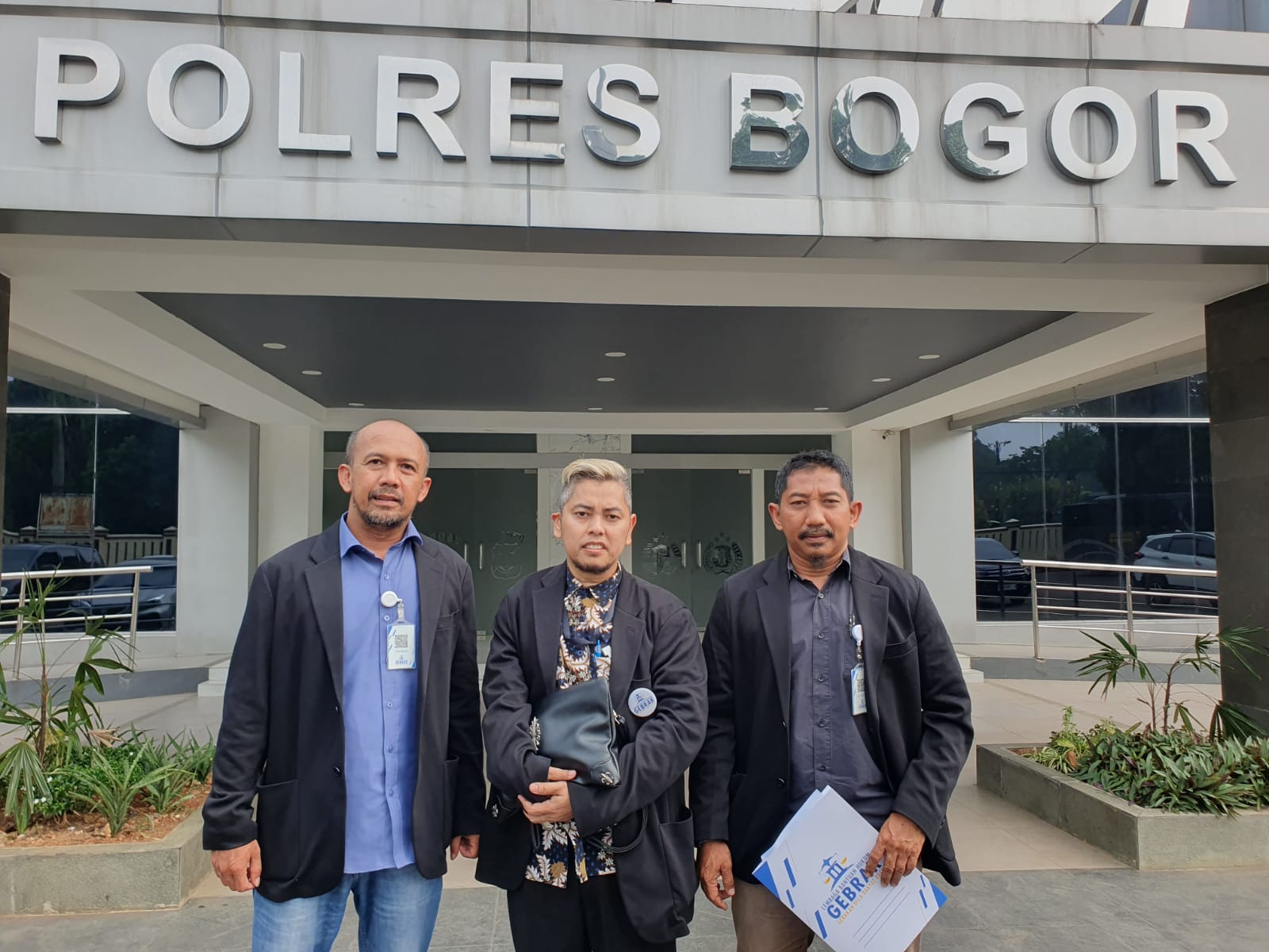 Kuasa hukum korban penganiayaan santri pondok pesantren di Megamendung datangi Polres Bogor