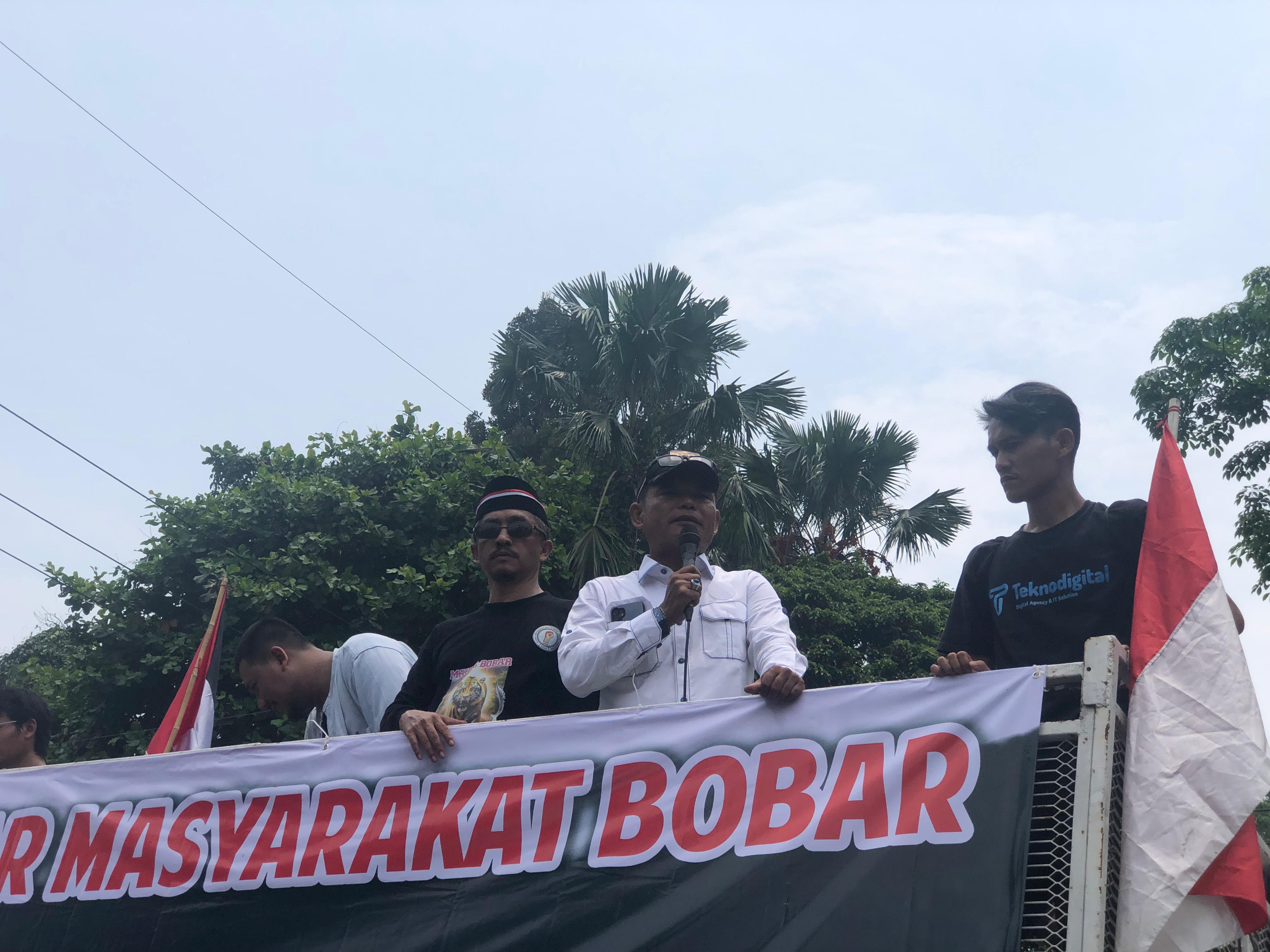 Sejumlah Legislator Kabupaten hingga Provinsi Jabar Ikut Demo Tuntut Jokowi Cabut Moratorium Pemekeran Bogor Barat