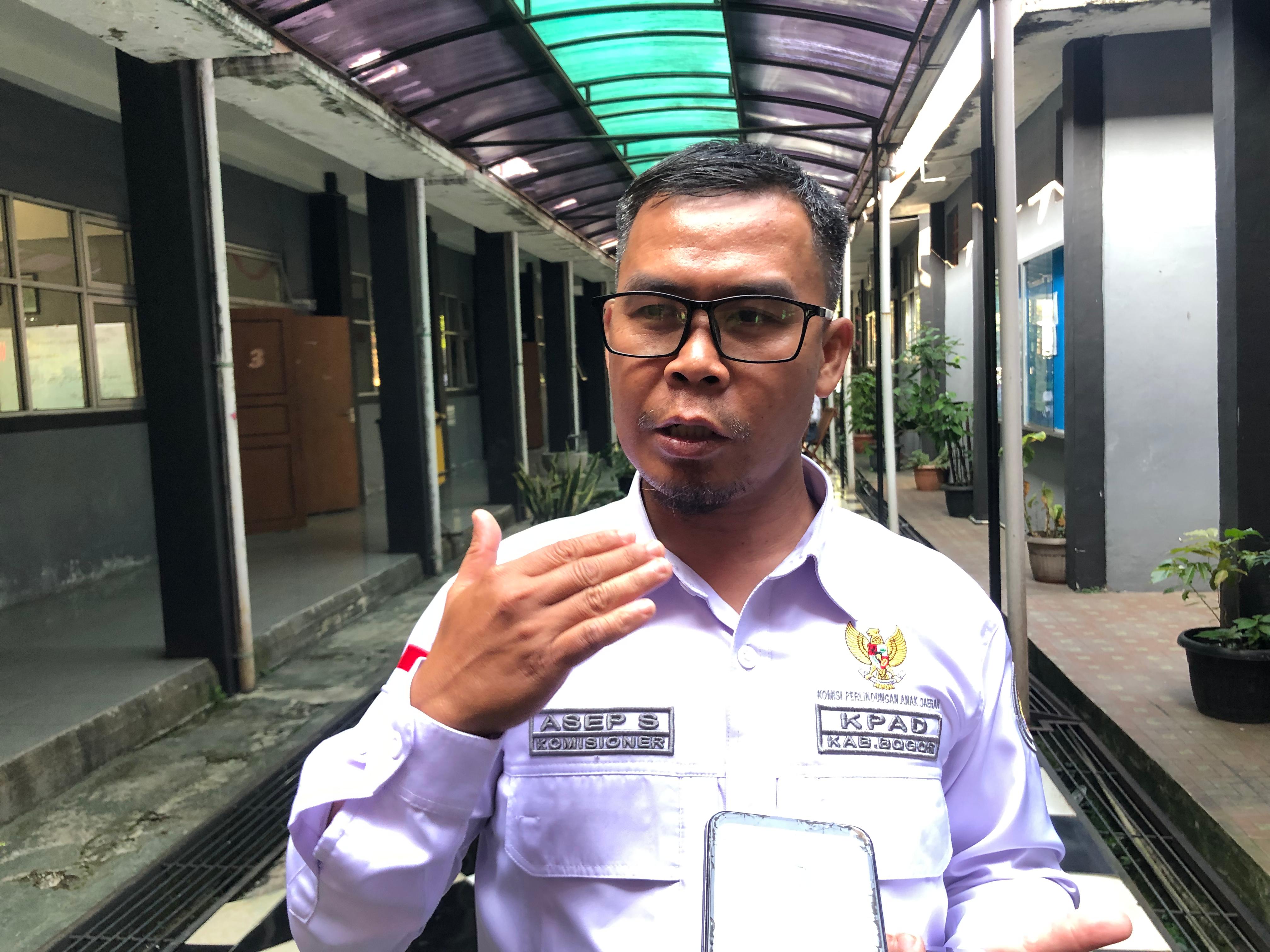 Komisioner KPAD Kabupaten Bogor, Asep Saepudin.