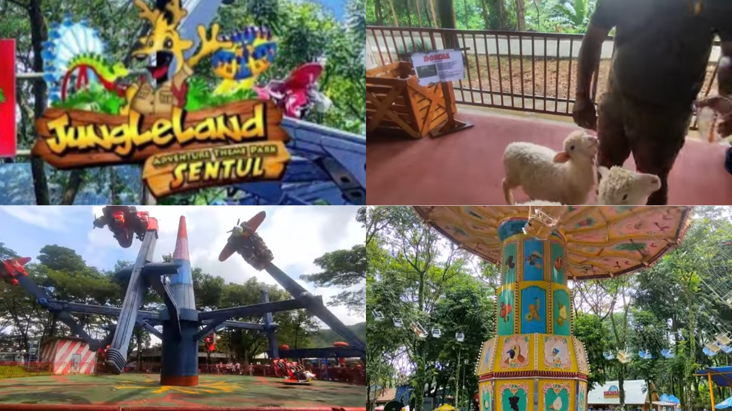 JungleLand Adventure Theme Park, yang berlokasi di Kawasan Sentul Nirwana, Jl. Jungle Land No.1, Karang Tengah, Kec. Babakan Madang, Kabupaten Bogor, Jawa Barat 16810.