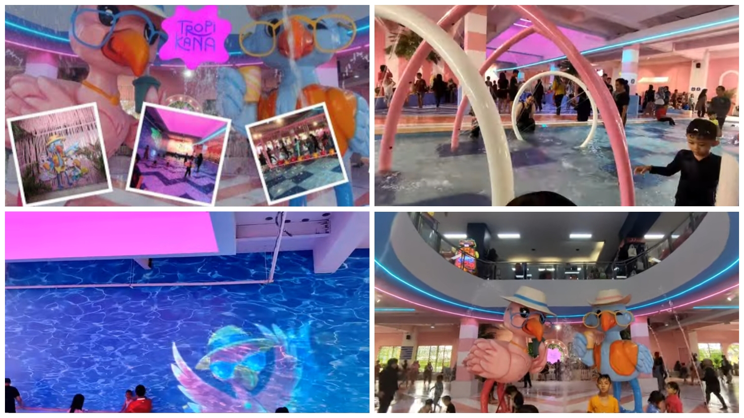 Tropikana Waterpark Cibinong yang berlokasi di Jl. HR. Lukman No.29, RT.1/RW.9, Kelurahan Cirimekar, Kecamatan Cibinong, Kabupaten Bogor, Jawa Barat 16917.