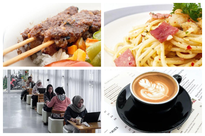 Kebin Coffee and Eatery, yang berlokasi di Jalan KH. R Abdullah Bin Nuh Kampung Pillar 2, Kelurahan Bubulak, Kecamatan Bogor Barat, Kota Bogor.
