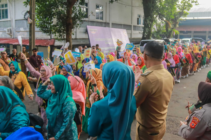Lomba Pawai Inovasi PKK di Kota Bogor.