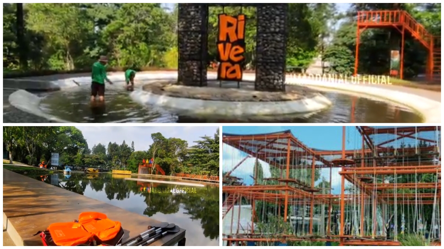 Rivera Outbound & Edutainment yang berlokasi di Jl. Bogor Nirwana Residence, RT.07/RW.12, Kelurahan Mulyaharja, Kecamatan Bogor Selatan, Kota Bogor, Jawa Barat 16135.