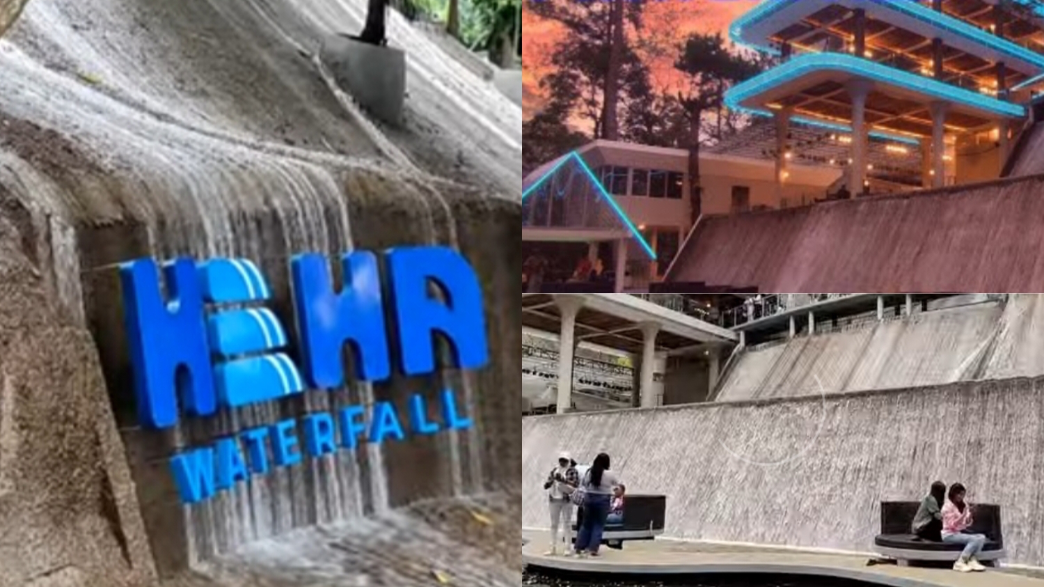 HeHa Waterfall yang berlokasi di Jalan Kapten Harun Kabir, Kp. Baru, RT.003/RW.004, Cibeureum, Kec. Cisarua, Kabupaten Bogor, Jawa Barat 16750.