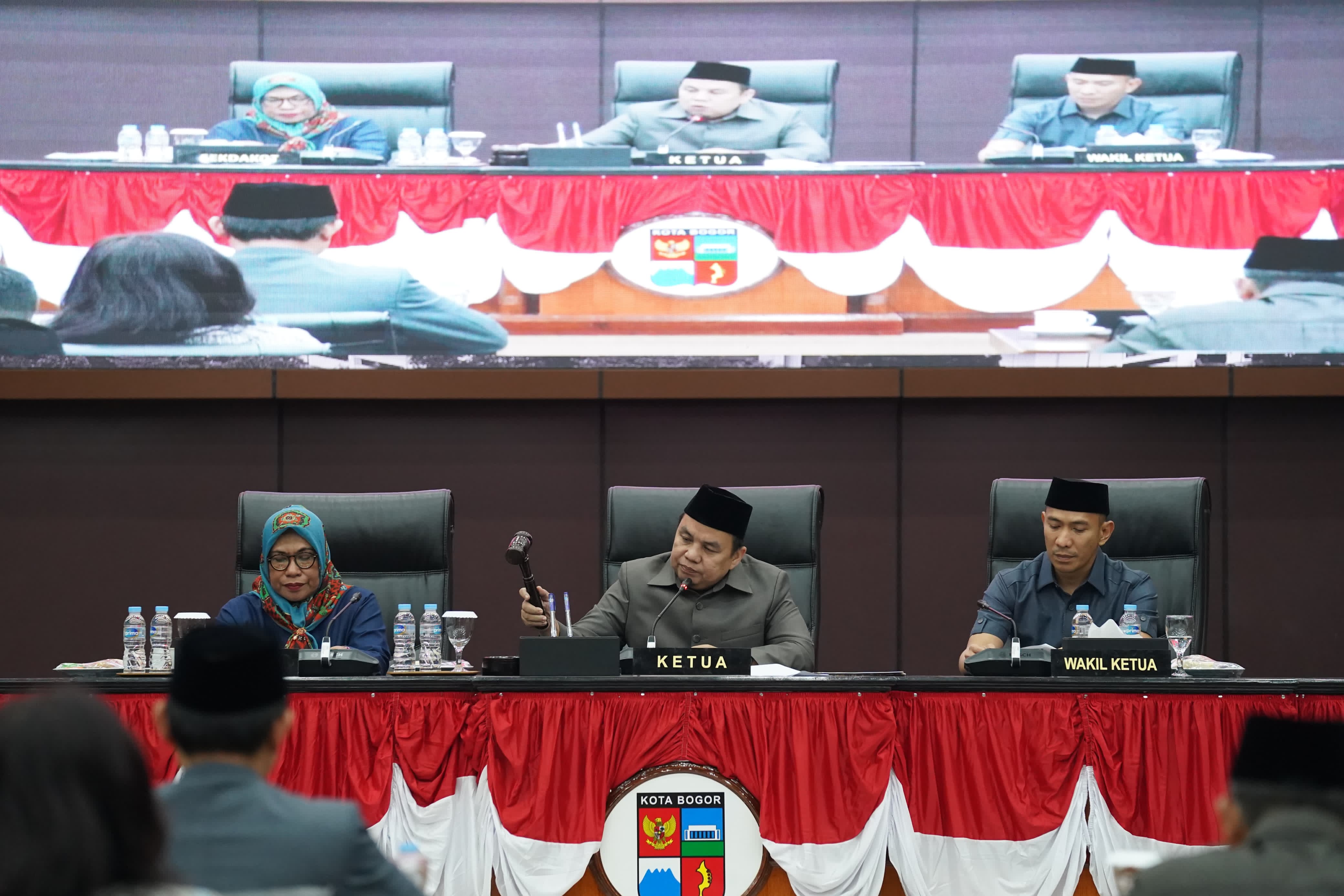 Penetapan AKD DPRD Kota Bogor.