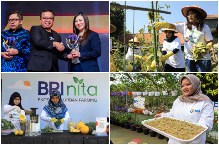 BRI berhasil meraih penghargaan Merdeka Award 2024 untuk Kategori CSR Untuk Negeri