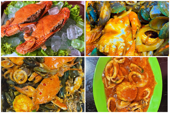 Beragam menu di Seafood Ngacir Jl. Achmad Adnan Wijaya, Pandu Raya, Bogor