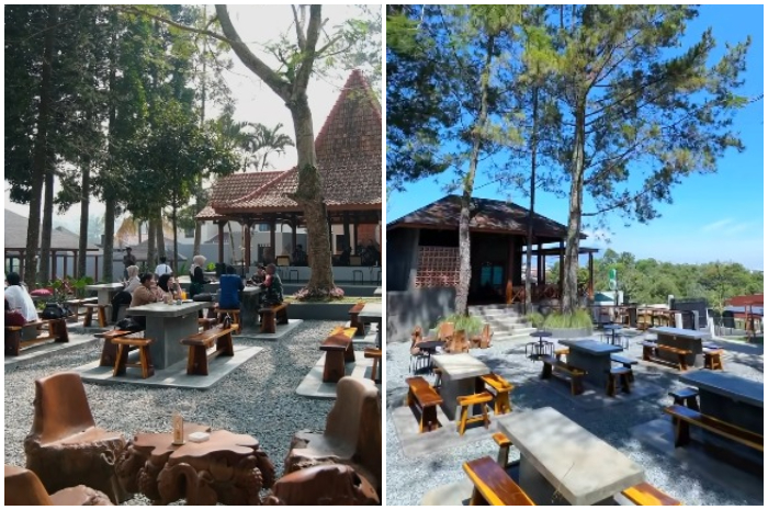 Suasana Kopi Munjul di Jalan Munjul, Sukamanah, Megamendung Bogor.
