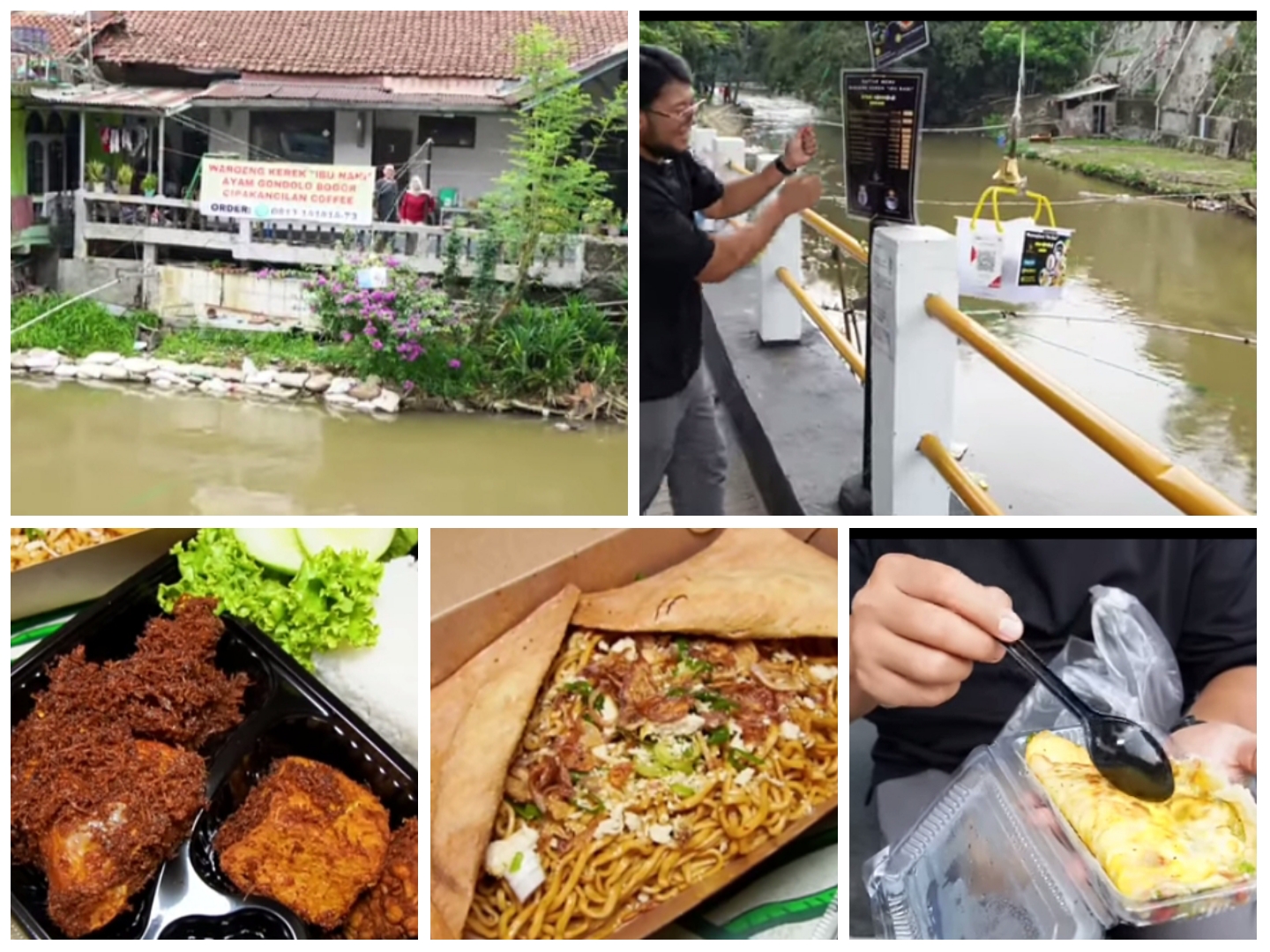 Warung Kerek Bu Nani yang unik di Bogor