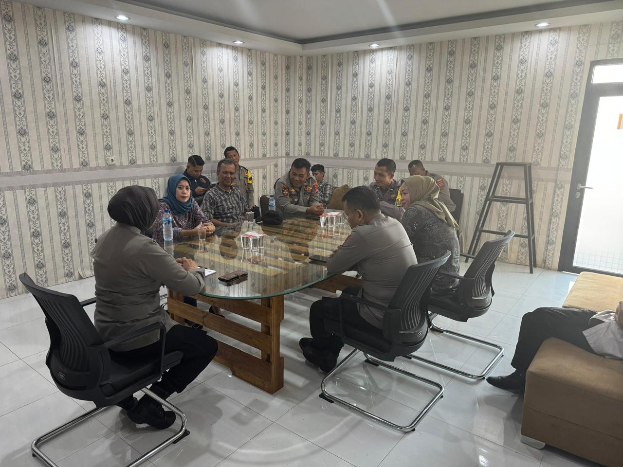 Warga curhat perihal rawan aksi curanmor di area Kampus IPB University Dramaga, ke Polres Bogor