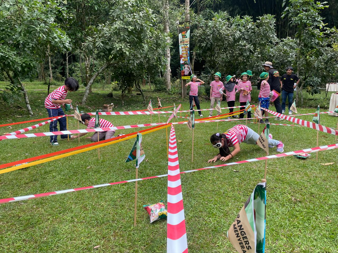 Seru, 40 Anak Ikut Petualangan Taro Ranger Camp di Taman Safari Bogor