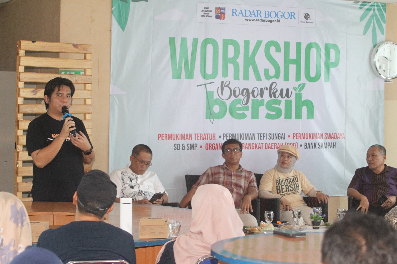 Ketua Panitia Lomba Bogorku Bersih M Indra