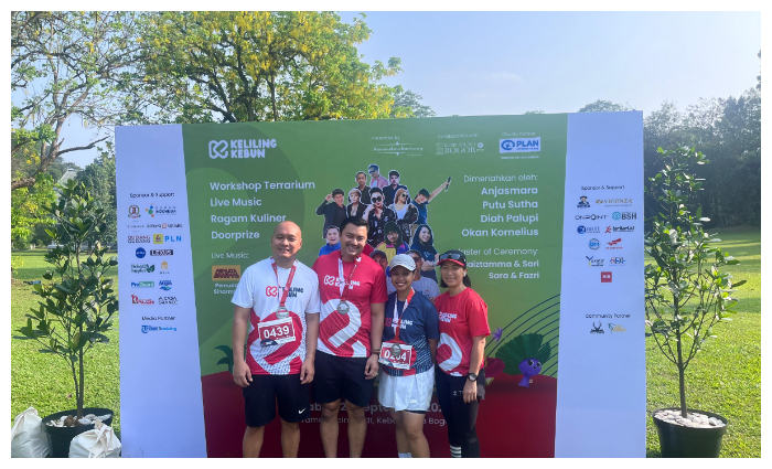 Artis Anjasmara Prasetya menggagaskegiatan Charity Fun Run 5K bantu penyediaan air bersih di NTB dan NTT.