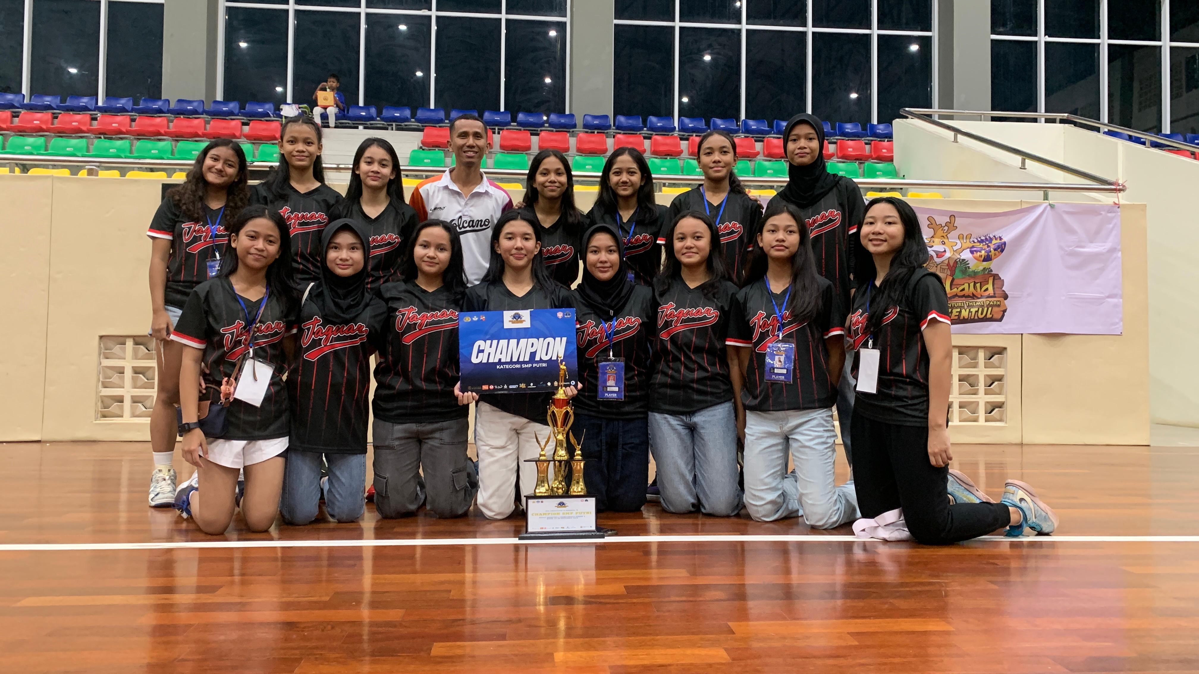 Tim Basket Spensa Bogor Jaguar Puteri Jawara Revolt Basketball Championship Season 5