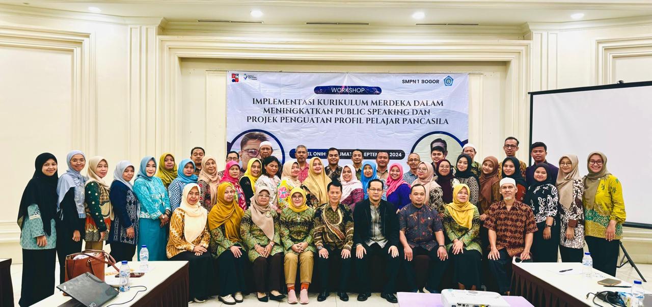 SMPN 1 Kota Bogor Hadirkan Workshop Public Speaking dan P5: Meningkatkan Keterampilan Komunikasi dan Kompentensi Guru