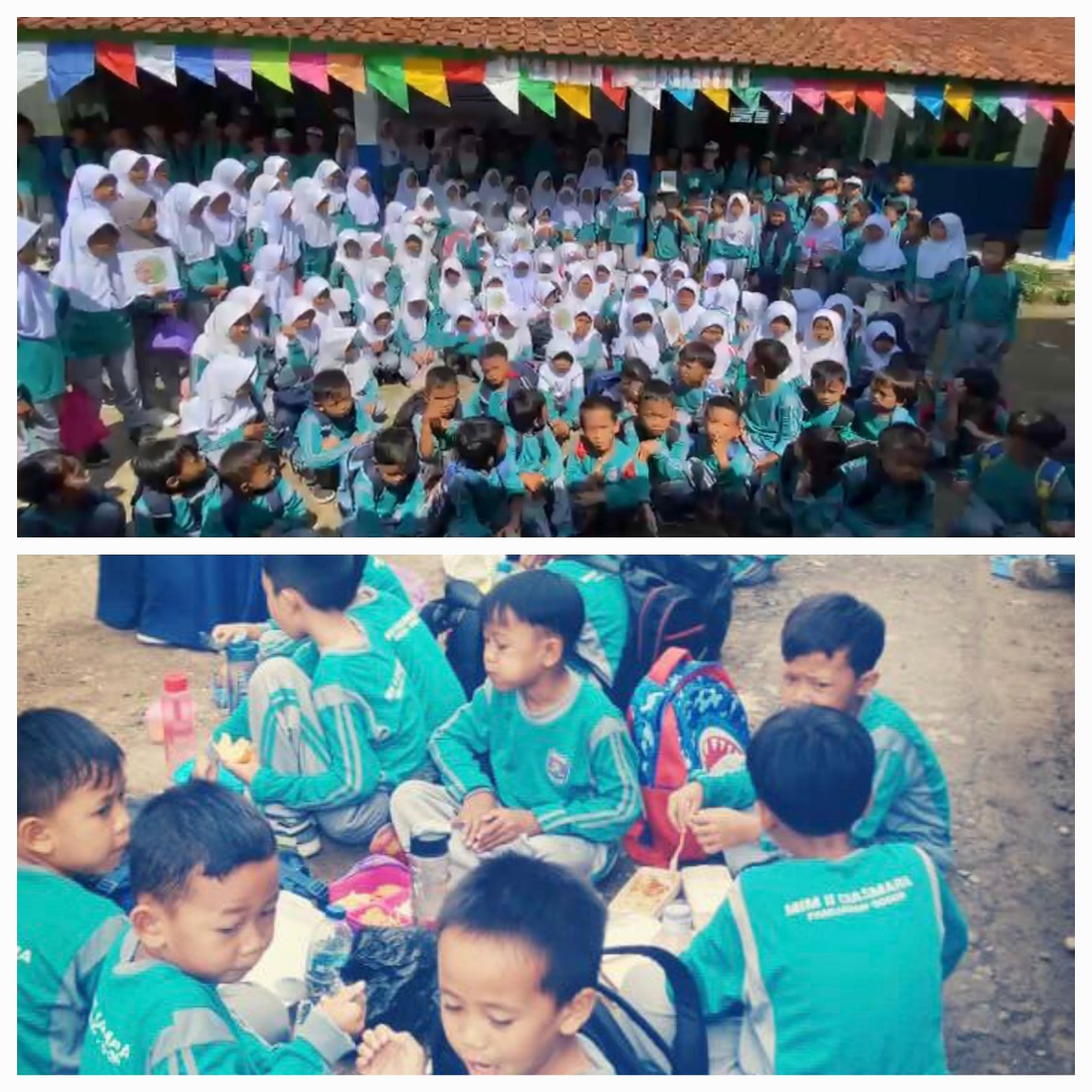 MI Muhammadiyah 2 Ciasmara Bogor sosialiasikan program isi piringku untuk siswa