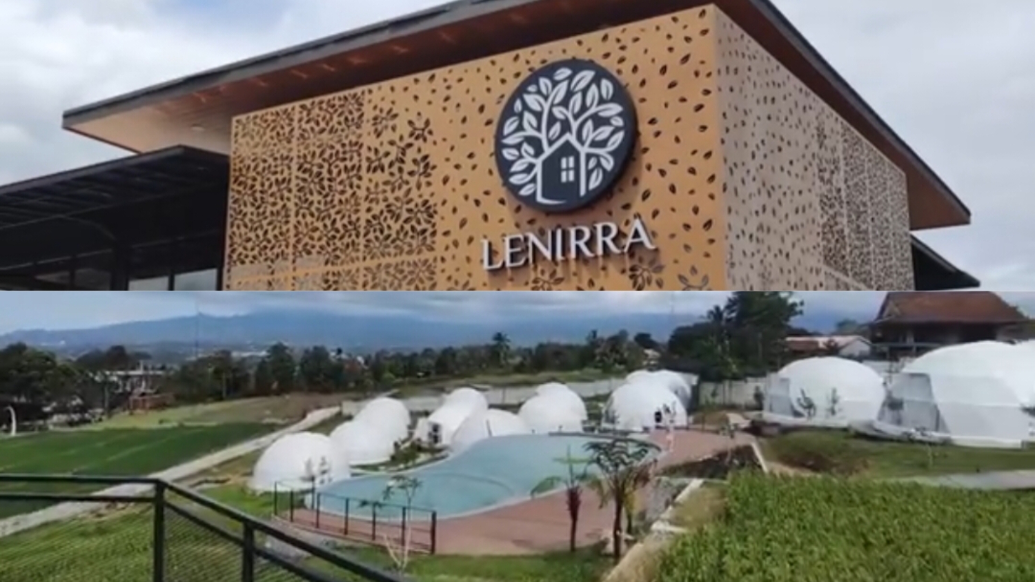 Lenirra Villa and Resto terletak di Jalan Raya Cijeruk, Kampung Cibadak, Kecamatan Cijeruk, Kabupaten Bogor.