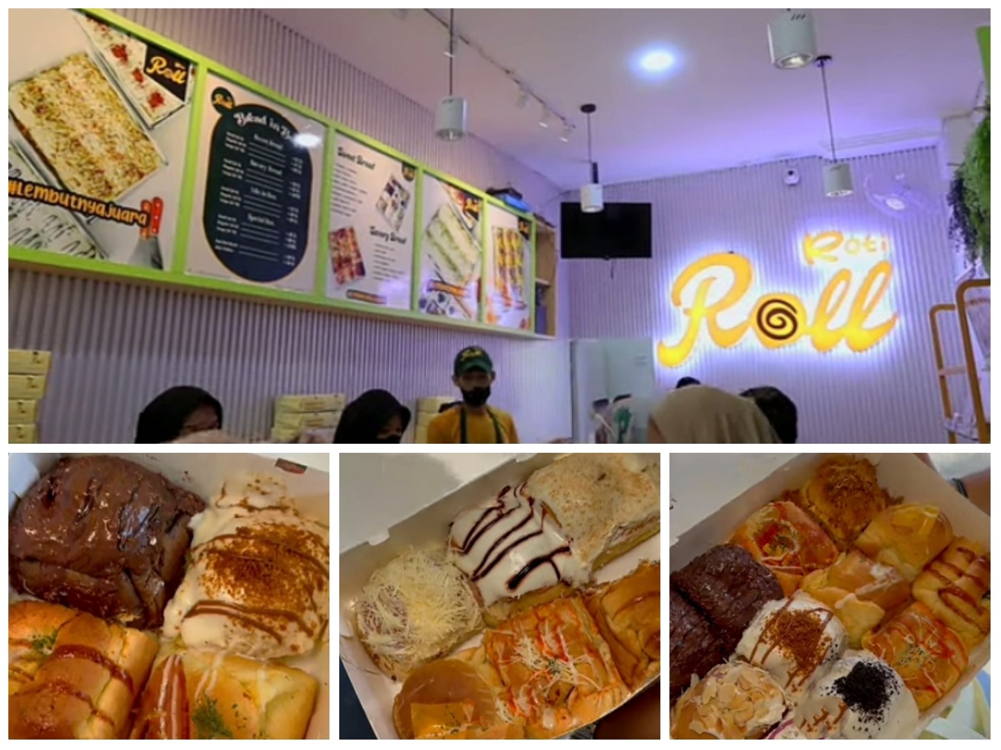 Outlet pertama Roti Roll Bogor di Air Mancur Sempur, Kecamatan Bogor Tengah, Kota Bogor.