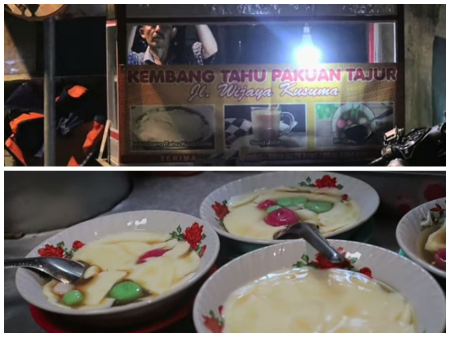 Kembang Tahu Pakuan Tajur ini terbilang murah meriah, setiap satu mangkok diberondol Rp 10.000.